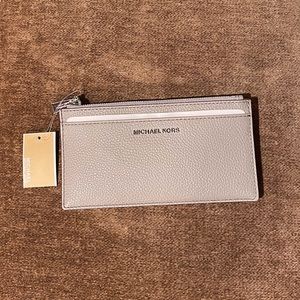 NWT Michael Kors Leather Card Case